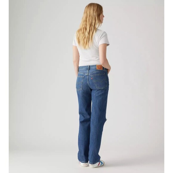 Levis 90s Low Pro sz 26 Straight Mid Rise Y2k Jeans - Picture 2 of 13